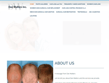 Tablet Screenshot of danwalters.com